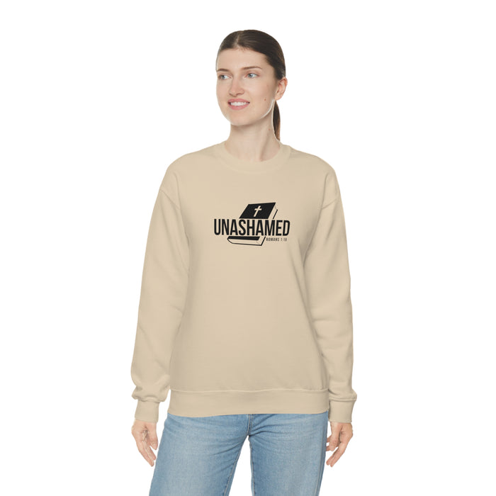 Unashamed Men’s Unisex Heavy Blend™ Crewneck Sweatshirt