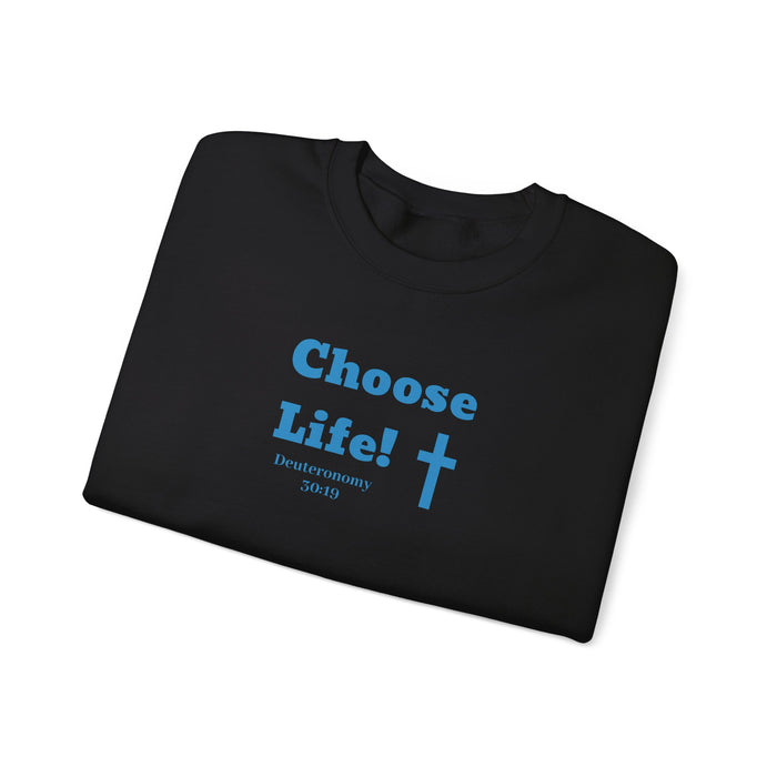 Choose Life 2.0 Women Unisex Heavy Blend™ Crewneck Sweatshirt