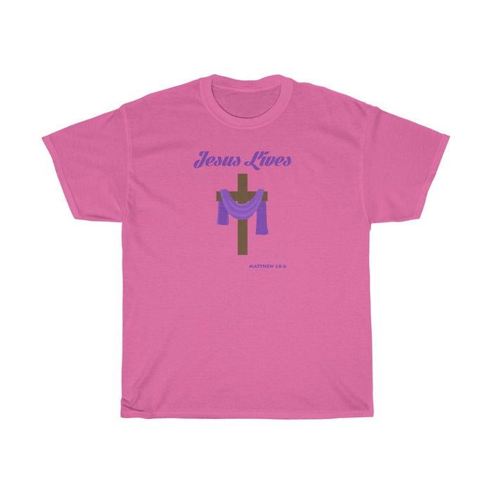 Jesus Lives Women’s Unisex Heavy Cotton Tee