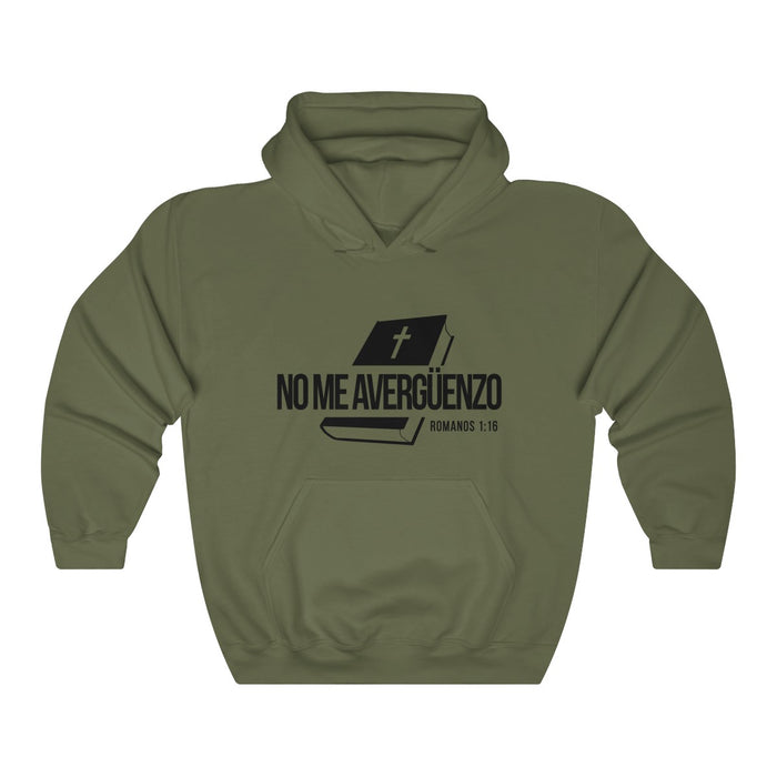 Ne Me Avergüenzo Christian Faith Based Hooded Sweatshirt