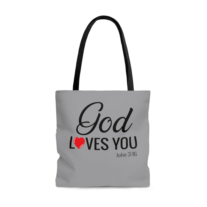 God Loves You Tote Bag