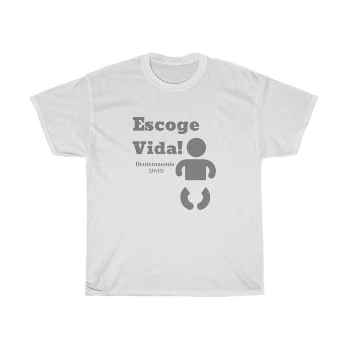 Escoge Vida Women’s Unisex Heavy Cotton Tee