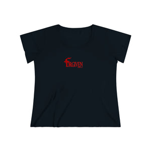 Forgiven Women's Curvy Tee