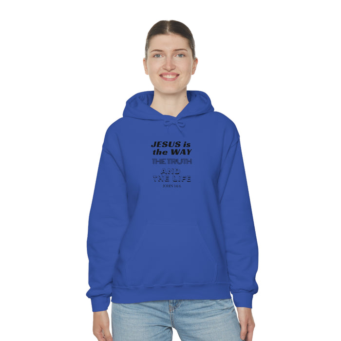 Jesus Is The Only Way Men’s Unisex Heavy Blend™ Hooded Sweatshirt