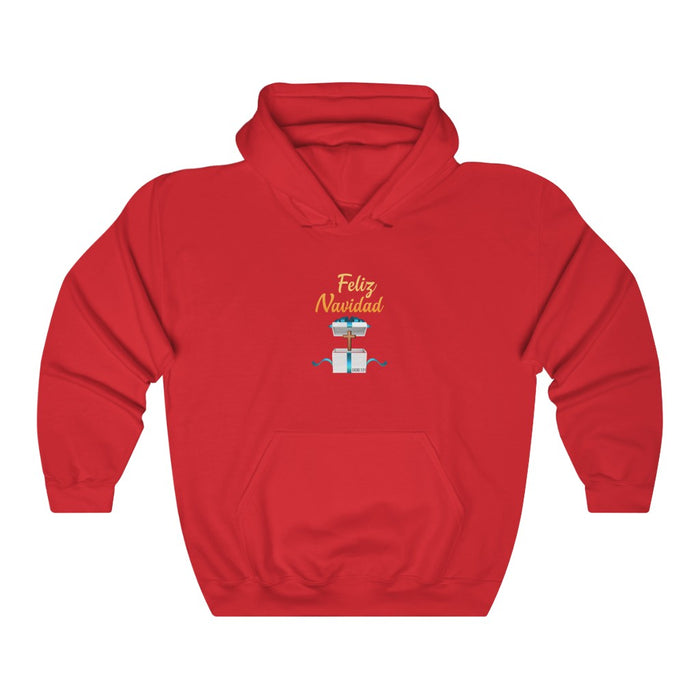 Feliz Navidad Men Unisex Heavy Blend™ Hooded Sweatshirt