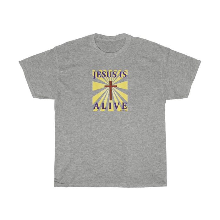 Jesus Is Alive Women Unisex Heavy Cotton Tee