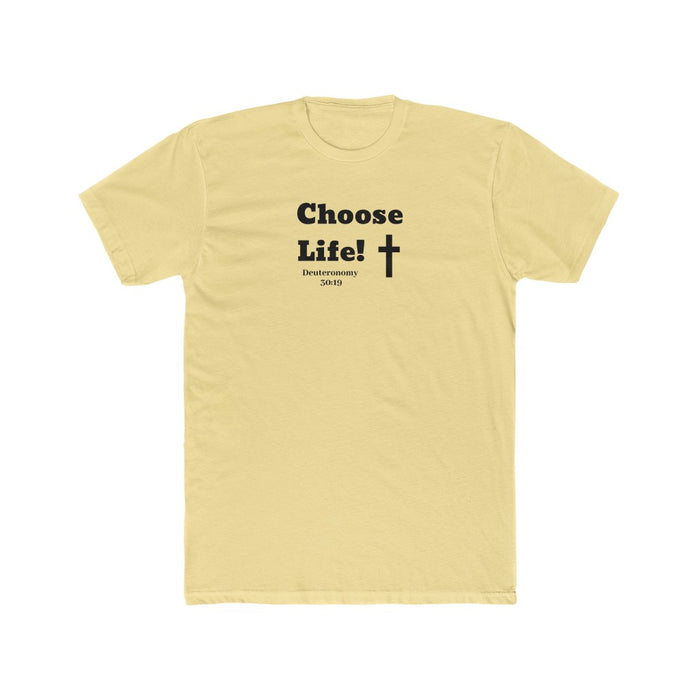 Choose Life 2.0 Men's Cotton Crew Tee