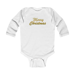Merry Christmas Infant Long Sleeve Bodysuit