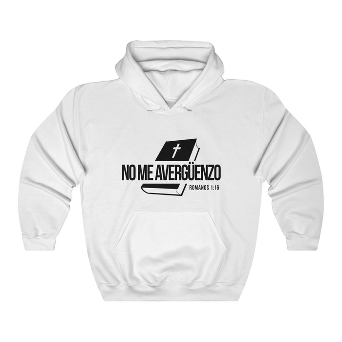 Ne Me Avergüenzo Christian Faith Based Hooded Sweatshirt