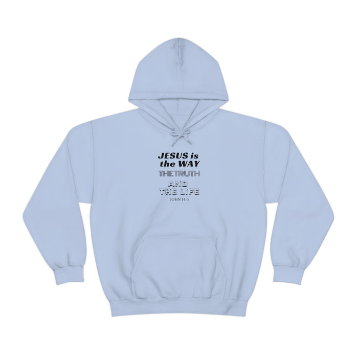 Jesus Is The Only Way Men’s Unisex Heavy Blend™ Hooded Sweatshirt