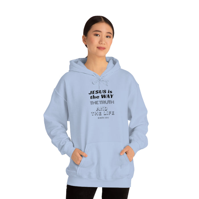 Jesus Is The Only Way Men’s Unisex Heavy Blend™ Hooded Sweatshirt