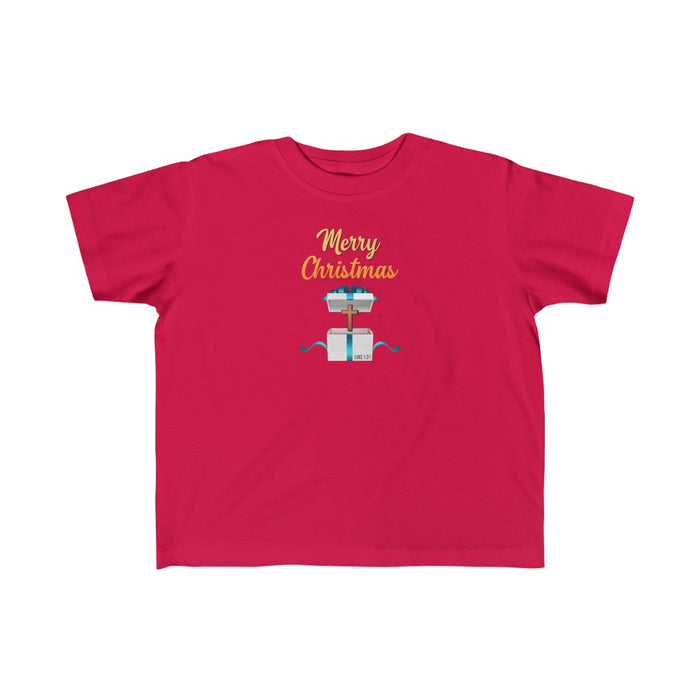 Merry Christmas Kid's Fine Jersey Tee 2T-6T