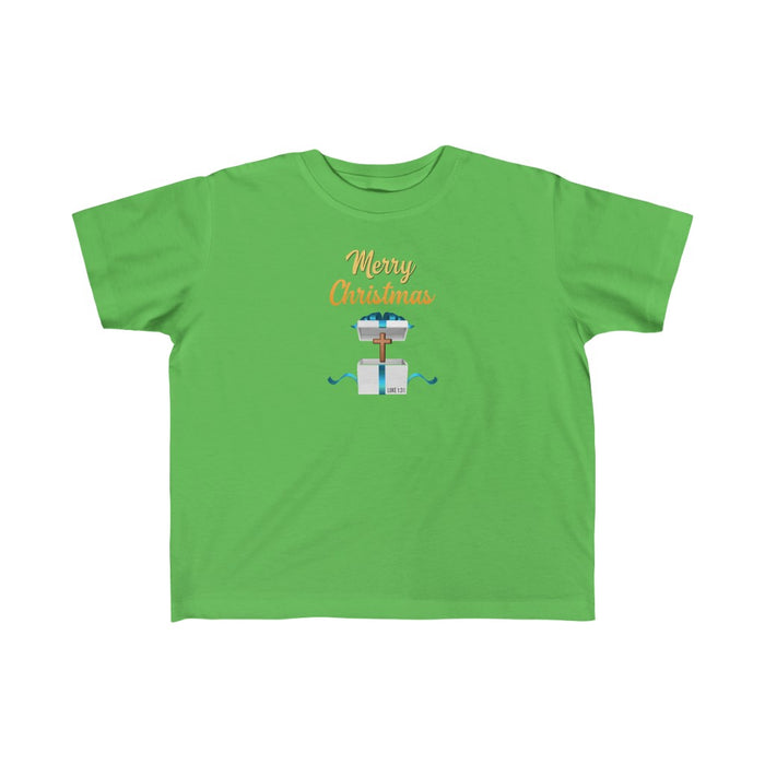 Merry Christmas Kid's Fine Jersey Tee 2T-6T