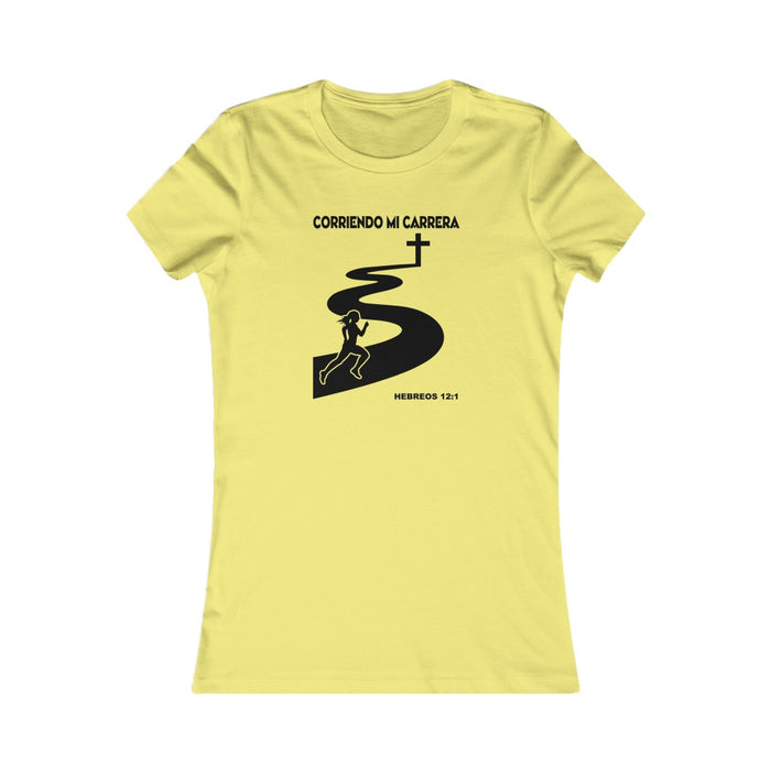 Corriendo Mi Carrera Women's Favorite Tee