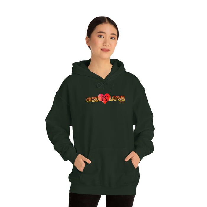 God is Love Women’s Unisex Heavy Blend™ Hooded Sweatshirt