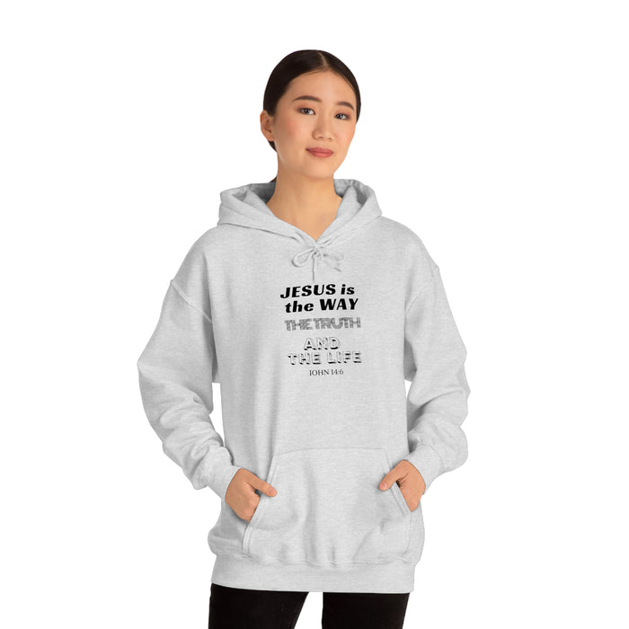 Jesus Is The Only Way Men’s Unisex Heavy Blend™ Hooded Sweatshirt