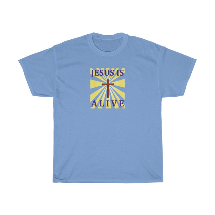 Jesus Is Alive Women Unisex Heavy Cotton Tee