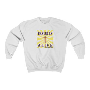 Jesus Is Alive Women Unisex Heavy Blend™ Crewneck Sweatshirt