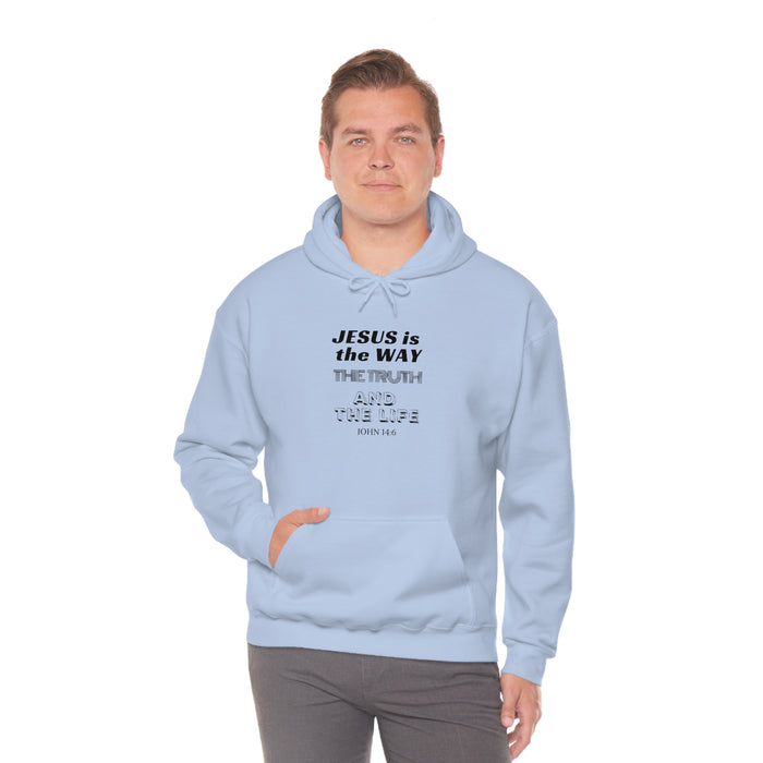 Jesus Is The Only Way Men’s Unisex Heavy Blend™ Hooded Sweatshirt