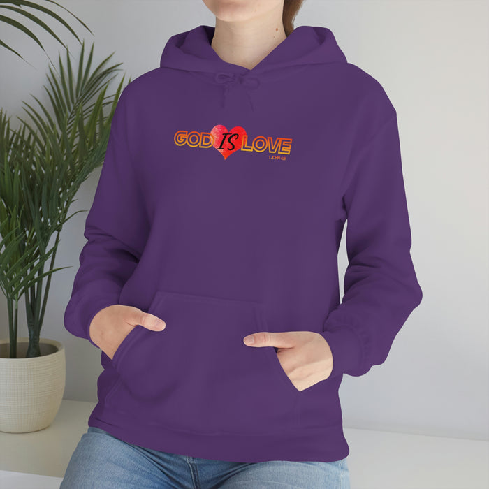 God is Love Women’s Unisex Heavy Blend™ Hooded Sweatshirt