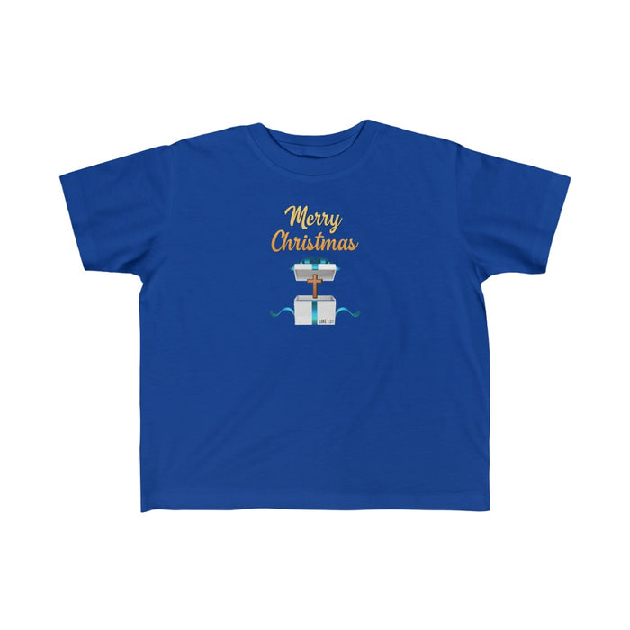 Merry Christmas Kid's Fine Jersey Tee 2T-6T