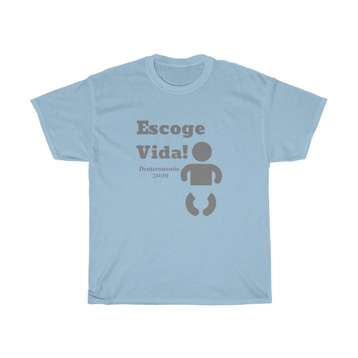 Escoge Vida Women’s Unisex Heavy Cotton Tee