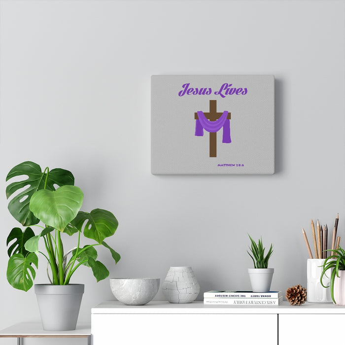 Jesus Lives Canvas Gallery Wraps