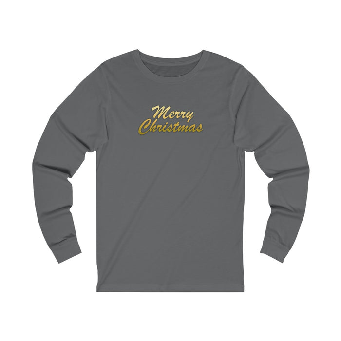 Merry Christmas Women Unisex Jersey Long Sleeve Tee