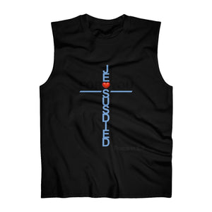 Jesus Died For You Men's Ultra Cotton Sleeveless Tank