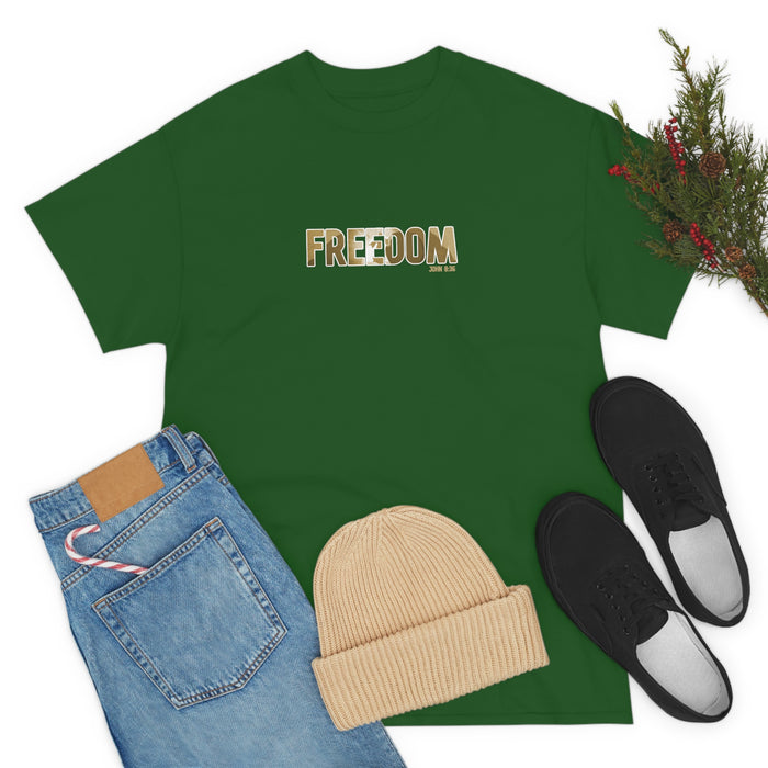 Freedom Men’s Unisex Heavy Cotton Tee