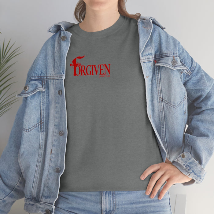 Forgiven Women’s Unisex Heavy Cotton Tee