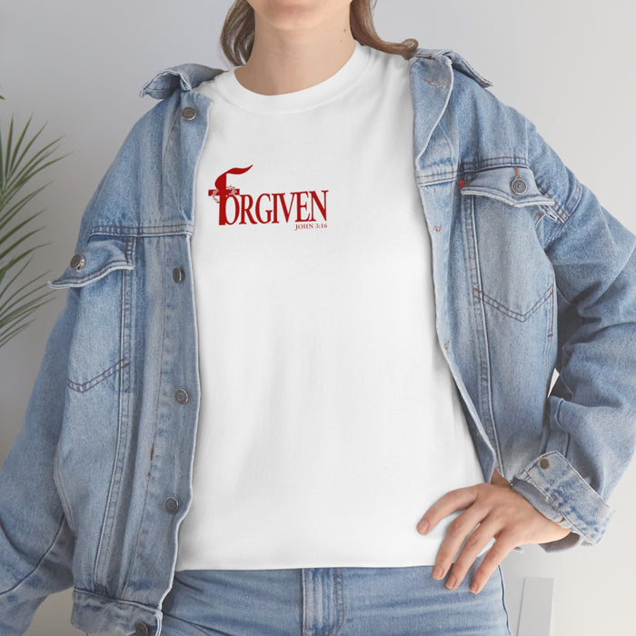 Forgiven Women’s Unisex Heavy Cotton Tee