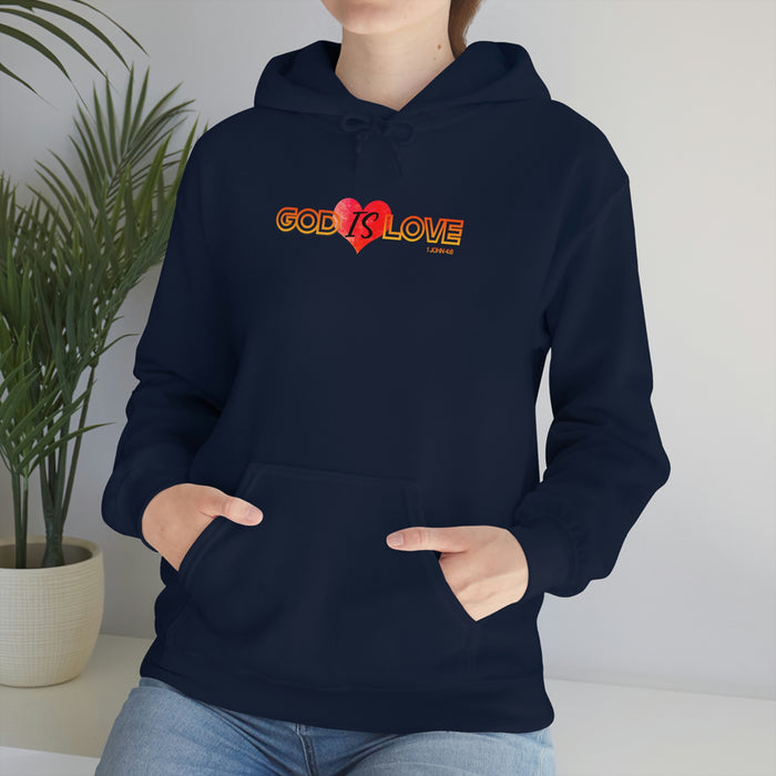 God is Love Women’s Unisex Heavy Blend™ Hooded Sweatshirt