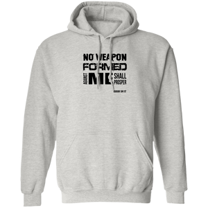 No Weapon Formed Against Me Men’s Pullover Hoodie