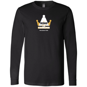 A King is Coming Men’s Men’s Jersey LS T-Shirt
