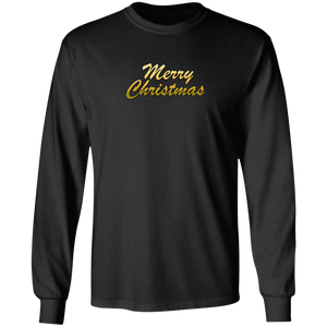 Merry Christmas LS Ultra Cotton Tee Shirt