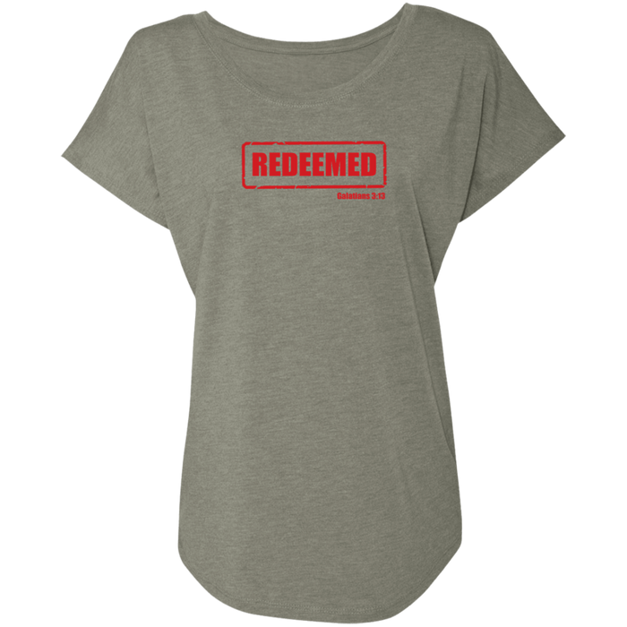 Redeemed Women’s Triblend Dolman