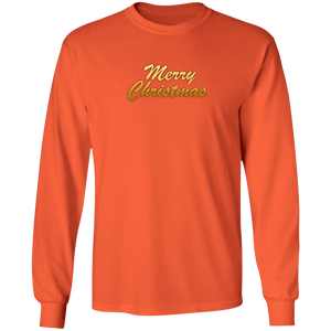 Merry Christmas LS Ultra Cotton Tee Shirt