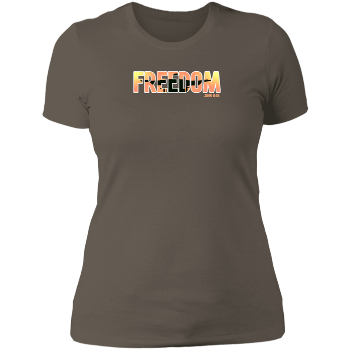 Freedom Ladies Boyfriend Tee Shirt