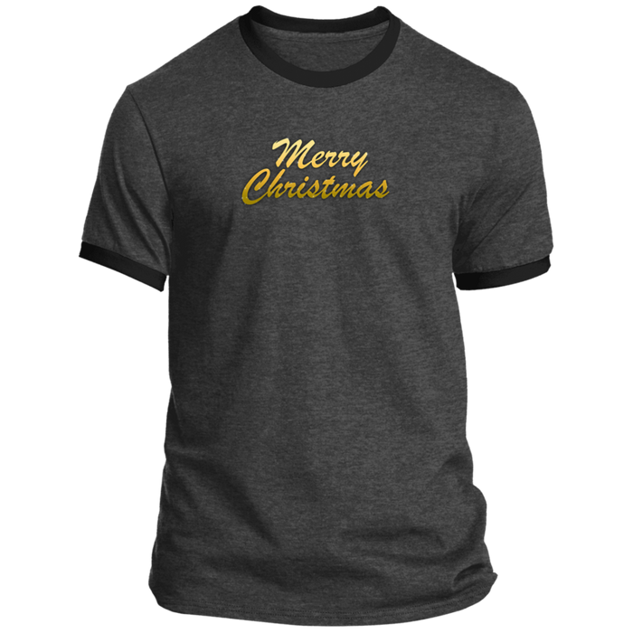 Merry Christmas Men’s Ringer Tee