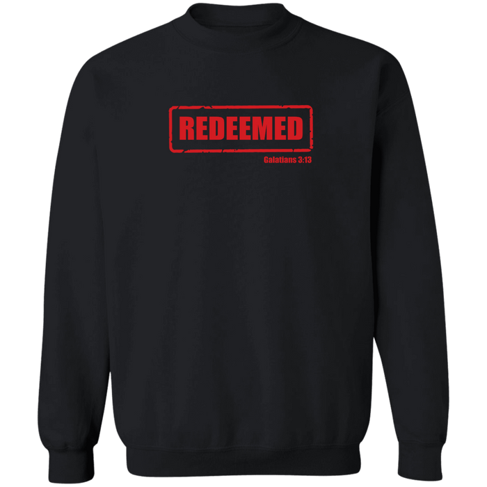 Redeemed Men’s Crewneck Pullover Sweatshirt