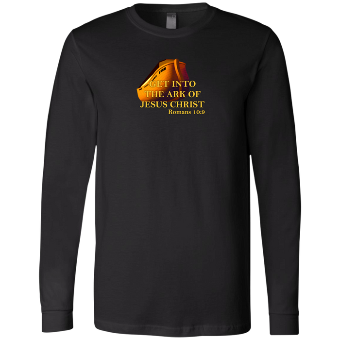 Get Into the Ark of Jesus Christ Men’s Jersey LS Tee Shirt