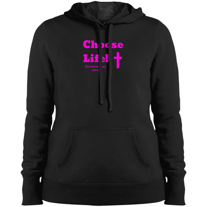 Choose Life 2.0 Ladies Pullover Hooded Sweatshirt