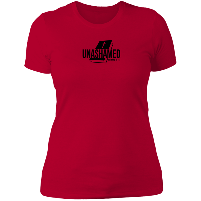 Unashamed Ladies Boyfriend Tee