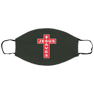 Jesus Saves Small/Medium Face Shield