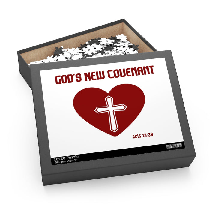 God’s New Covenant Puzzle (120, 252, 500-Piece)