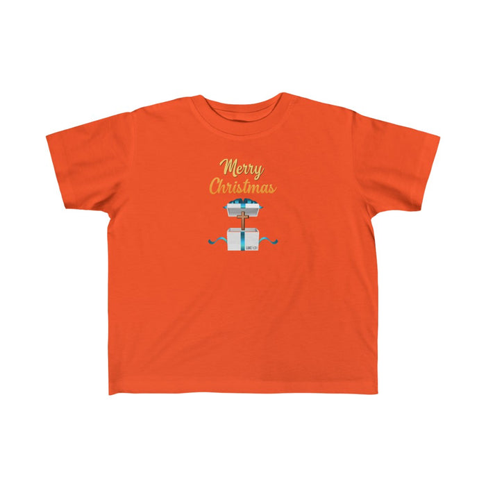 Merry Christmas Kid's Fine Jersey Tee 2T-6T