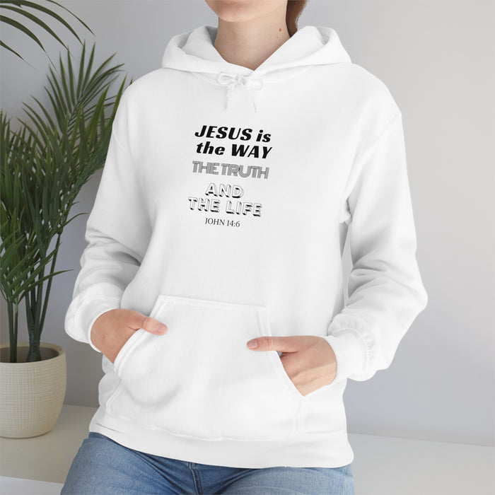 Jesus Is The Only Way Men’s Unisex Heavy Blend™ Hooded Sweatshirt