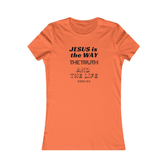 Jesus Is The Way Women's Favorite Tee