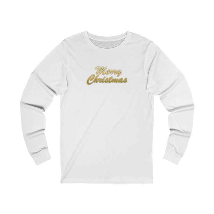 Merry Christmas Women Unisex Jersey Long Sleeve Tee